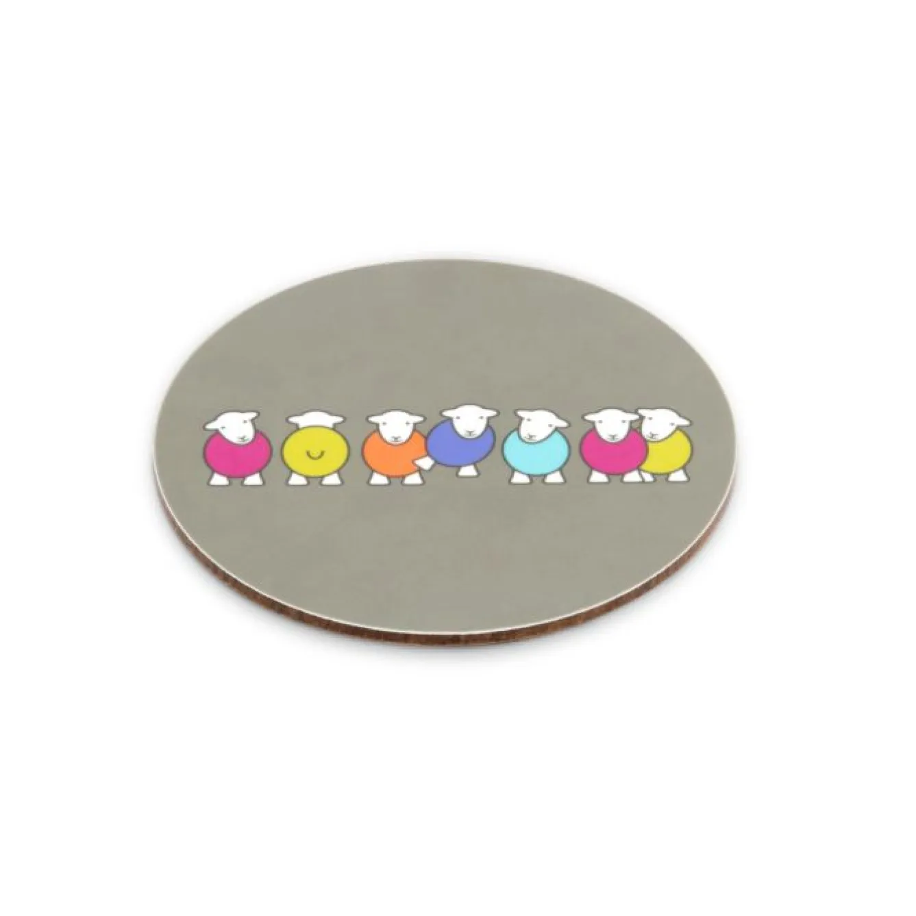 The Herdy Company Herdy Melamine Marra Coaster- Tea|Melamine