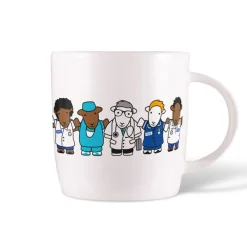 The Herdy Company Herdy NHS 75th Anniversary Mug- Tea|Bright Colors