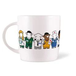 The Herdy Company Herdy NHS 75th Anniversary Mug- Tea|Bright Colors
