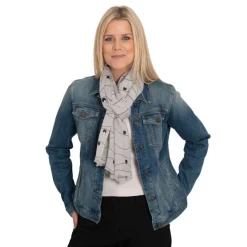 The Herdy Company Herdy Organic Lightweight Cotton Fell Scarf- Umbrellas