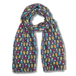The Herdy Company Herdy Organic Lightweight Cotton Marra Scarf- Umbrellas