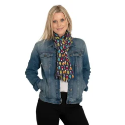 The Herdy Company Herdy Organic Lightweight Cotton Marra Scarf- Umbrellas