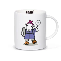 The Herdy Company Herdy Roam Free 'Flo' Mug- Tea|Bright Colors