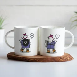 The Herdy Company Herdy Roam Free 'Flo' Mug- Tea|Bright Colors