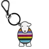 The Herdy Company Herdy Yan Enamel Stripe Key Chain- Key Chains|Children