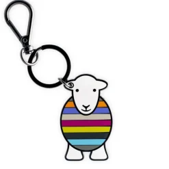 The Herdy Company Herdy Yan Enamel Stripe Key Chain- Key Chains|Children