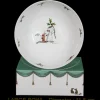 Two Bad Mice Here He Comes Christmas Bone China Medium Bowl- Bowls & Dishes