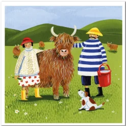 Emma Ball Highland Adventure Greetings Card- Greeting Cards