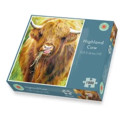 All Jigsaw Puzzles Highland Cow by Gill Erskine-Hill 1000 piece Jigsaw- Father's Day|Puzzles