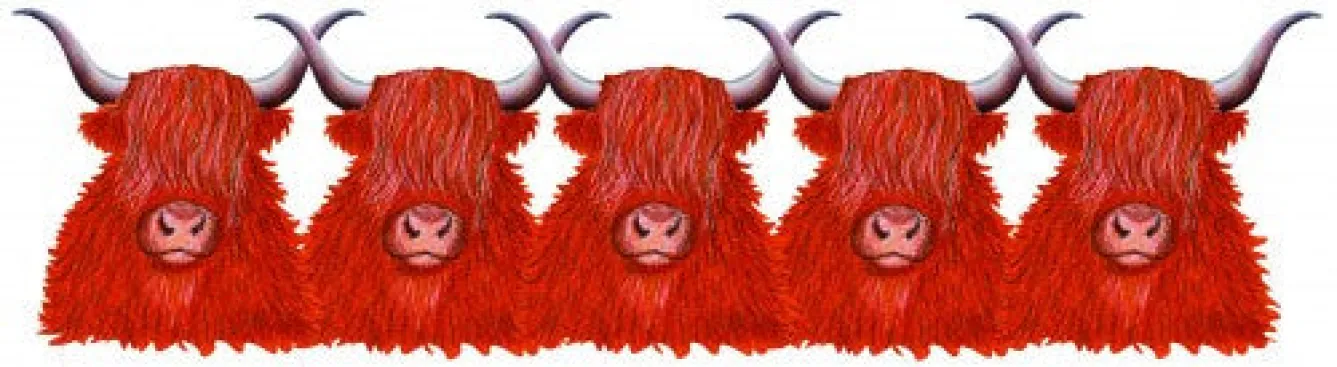 Moorland Pottery Highland Cow Mug by- Pets|Pets