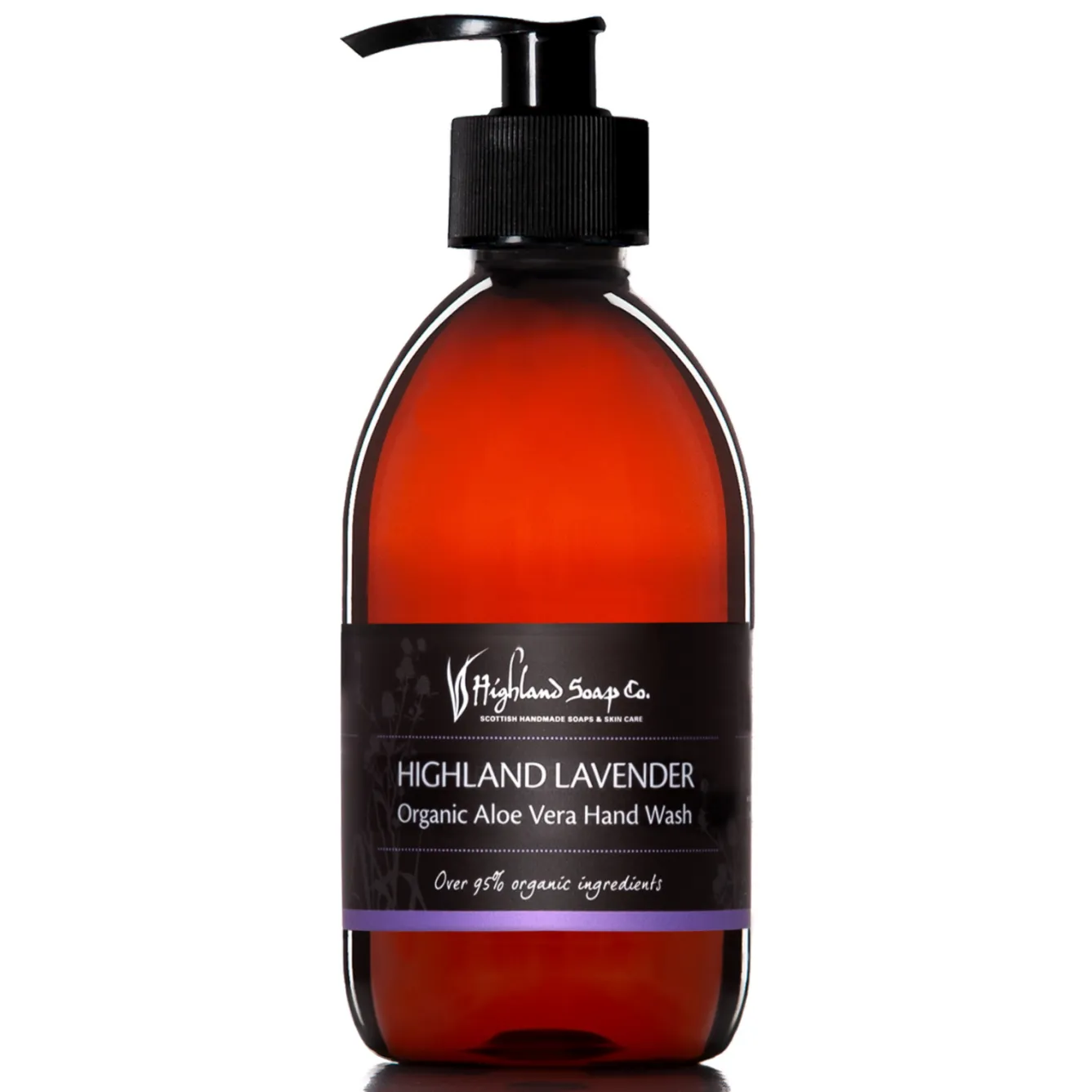 The Highland Soap Company Highland Lavender Organic Aloe Vera Hand Wash- Soaps & Lotions