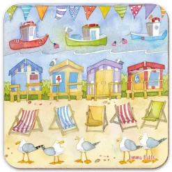 Emma Ball Holiday Memories Coaster- Tea|Coasters