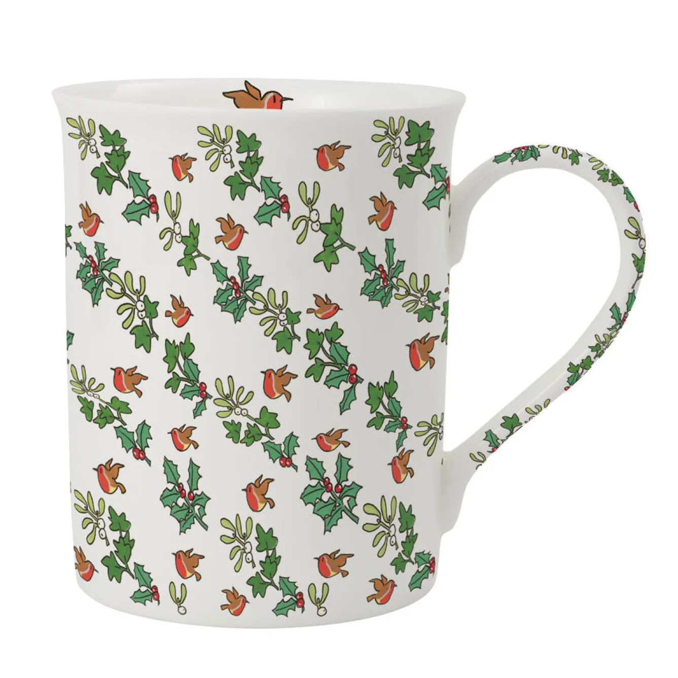 Alison Gardiner Holly & Ivy Mug Boxed- Flowers & Garden|Christmas