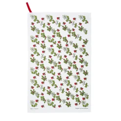 Alison Gardiner Holly & Ivy Tea Towel- Tea|Tea Towels