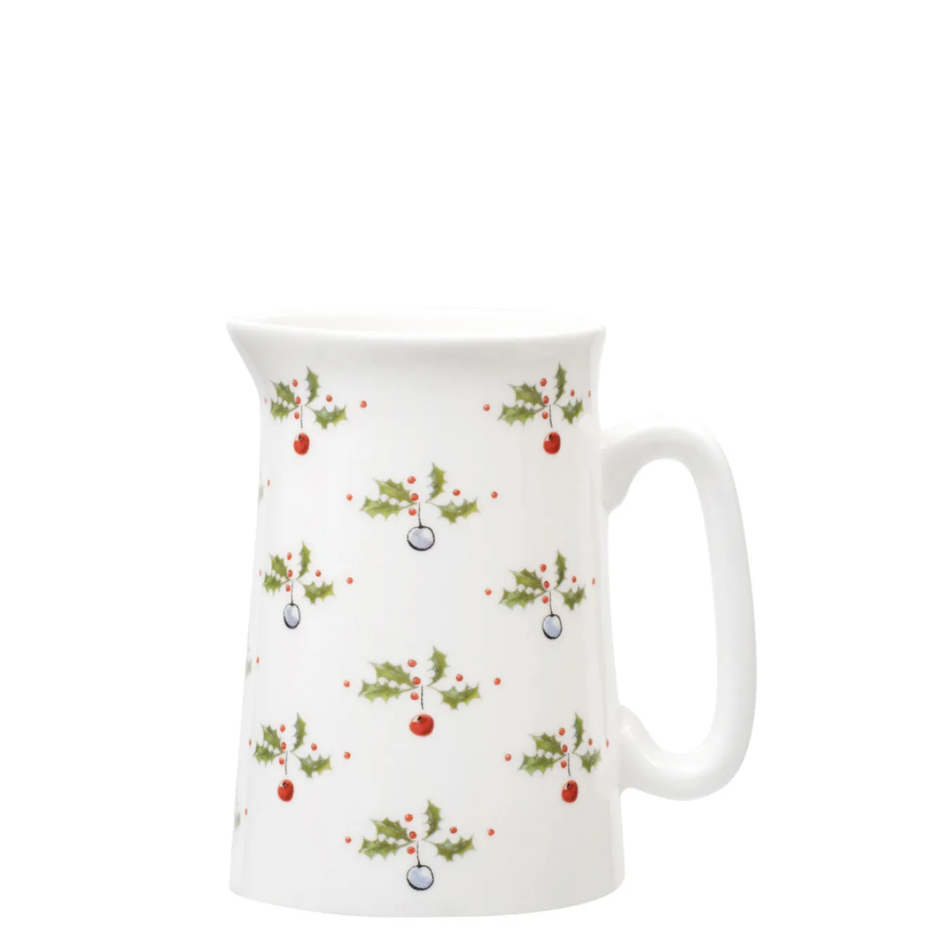 Jane Abbott Designs Holly and Berry Bone China Tiny Jug- Christmas|Tea