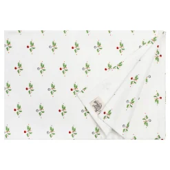 Jane Abbott Designs Holly and Berry Cotton Tea Towel- Christmas|Tea