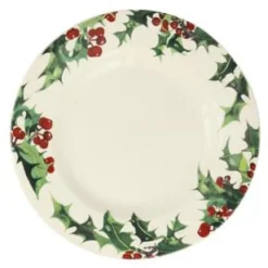 Emma Bridgewater Holly 10 1/2 inch plate- Plates