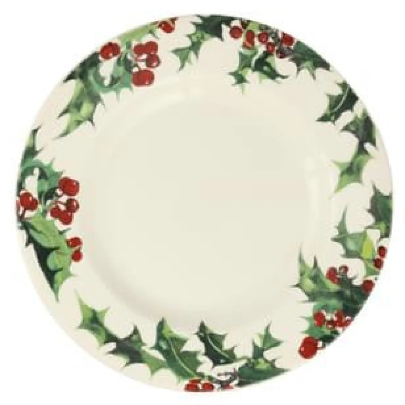 Emma Bridgewater Holly 10 1/2 inch plate- Plates