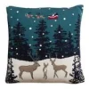 Sophie Allport Home for Christmas  Knitted Statement Pillow- Seasonal Decor|Pillows & Throws