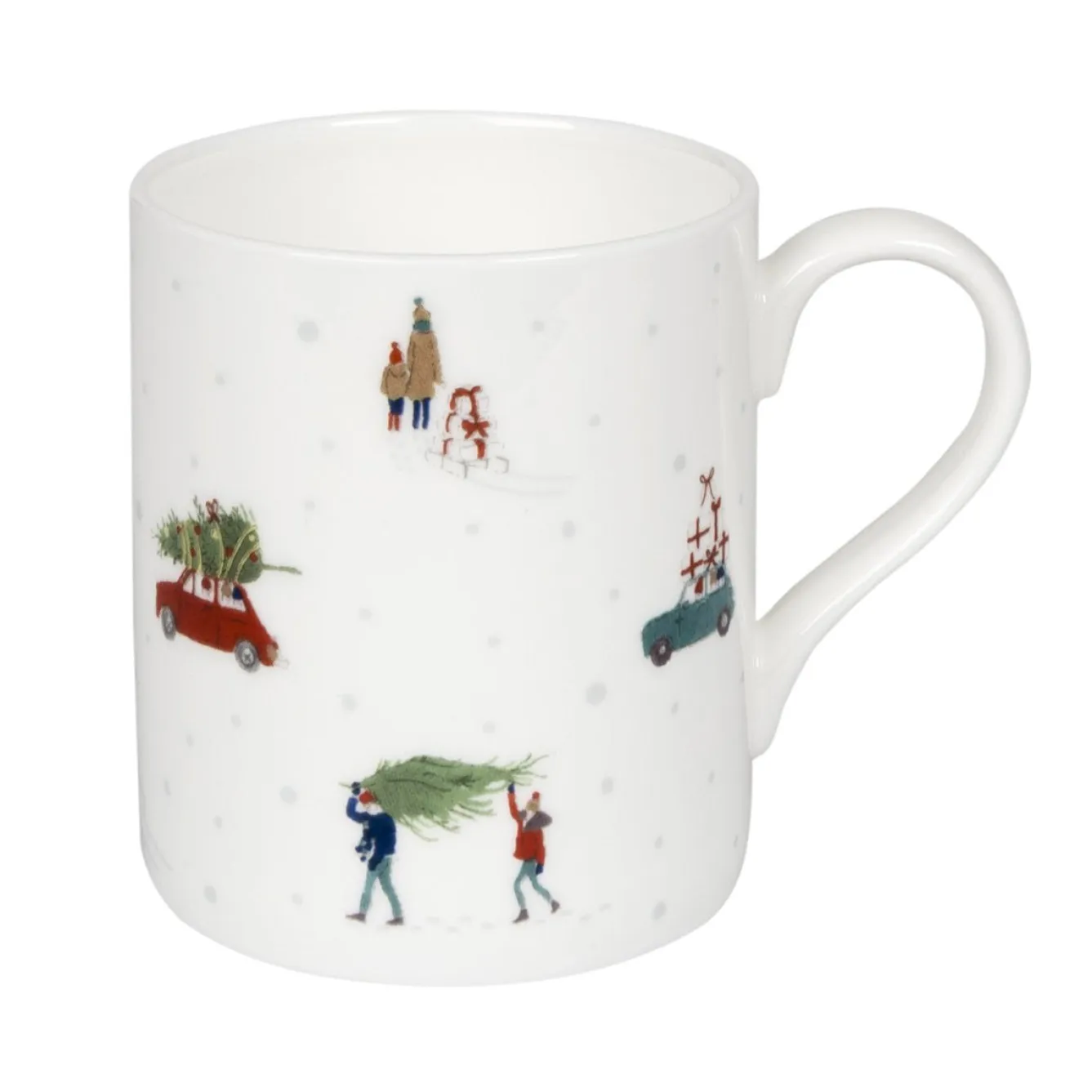 Sophie Allport Home for Christmas Mug- Tea|Whimsical