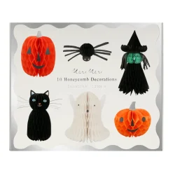 Meri Meri Honeycomb Halloween Characters (Set of 10)- Halloween