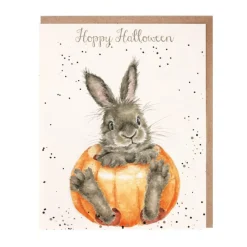Wrendale Designs 'Hoppy Halloween' Greeting Card- Halloween|Stationery