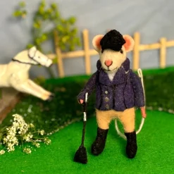 Sew Heart Felt Horse Riding Mouse- Children