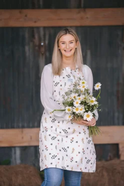 Laura Fisher Humble Bumble Bee Apron- Aprons