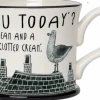 Moorland Pottery Hungry Gulls Mug by- Whimsical|Seaside