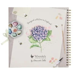 Wrendale Designs 'Hydrangea' Bee Scrapbook Album- Stationery|Crafts