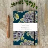 Toasted Crumpet Hydrangea Noir A5 Lined Notebook- Stationery