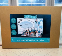Dapple & Dot Ice Skating Pop Out and Build Advent Calendar- Christmas|Advent