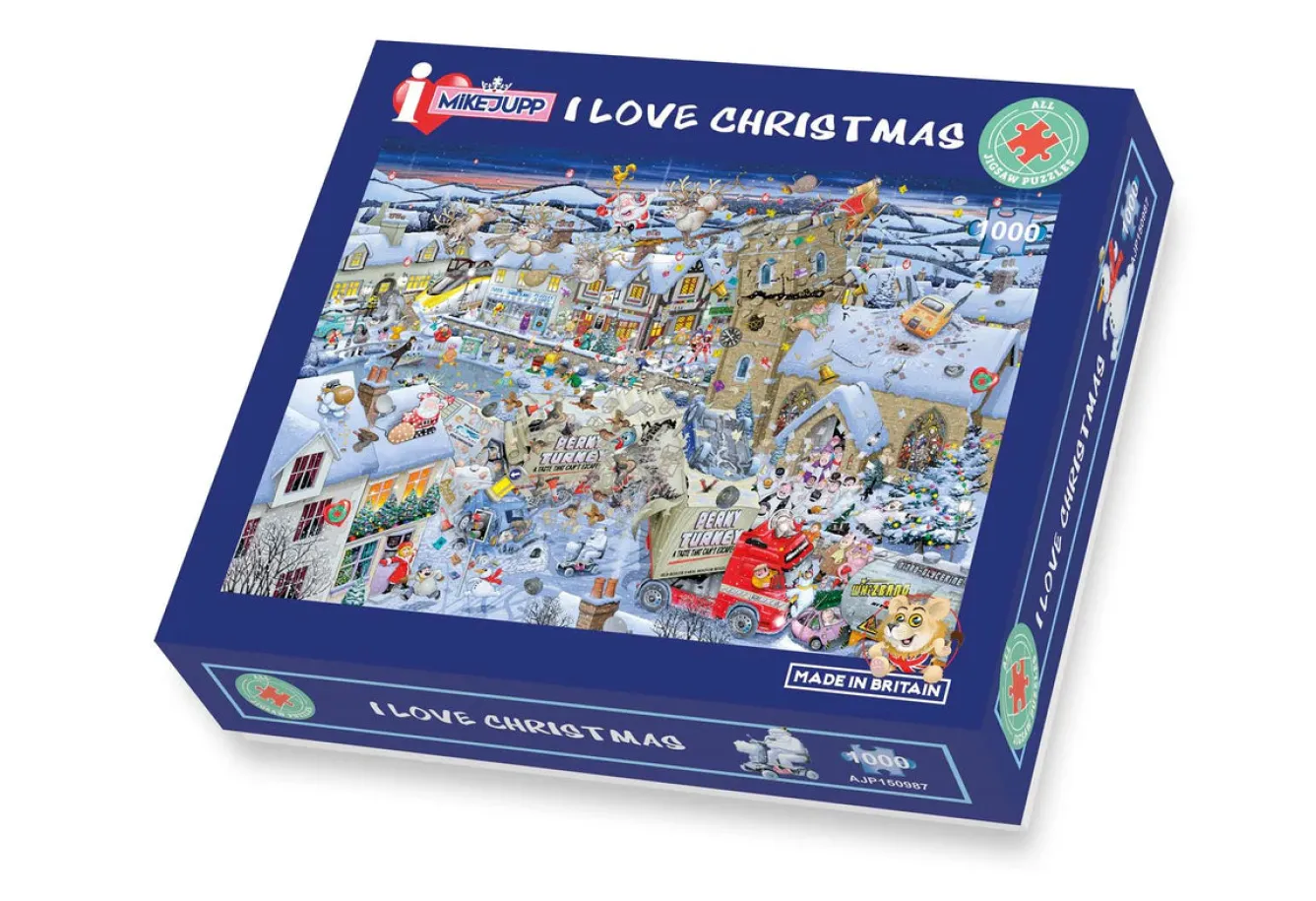 All Jigsaw Puzzles I Love Christmas 1000 Piece Jigsaw Puzzle- Puzzles|Children