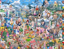 All Jigsaw Puzzles I Love GB Too! by Mike Jupp 1000 piece Jigsaw- Royal|Puzzles