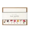 Laura Stoddart In Bloom Multi Flowers Flat Notes- Stationery