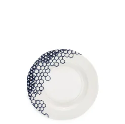 Burleigh Ink Blue Pollen Plate 7 1/2 in- Plates