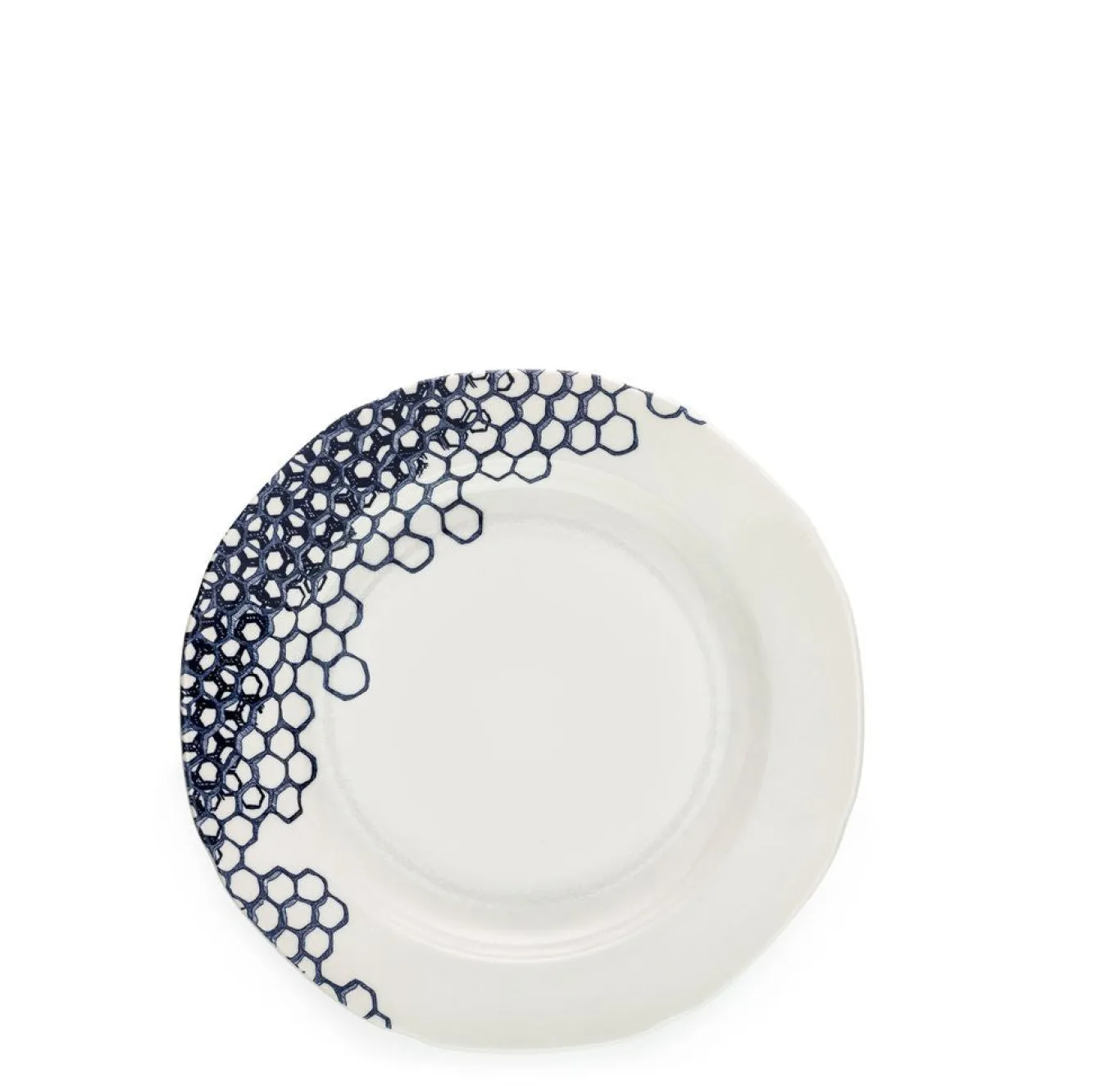 Burleigh Ink Blue Pollen Plate 8 1/2 in- Plates