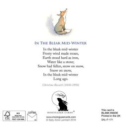 Moongazer Cards In The Bleak Mid-Winter Greeting Card- Christmas Cards|Greeting Cards