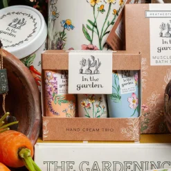 Heathcote & Ivory In The Garden Hand Cream Trio- Soaps & Lotions