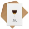 Everlong Print Co. Irish Coffee Card- Greeting Cards