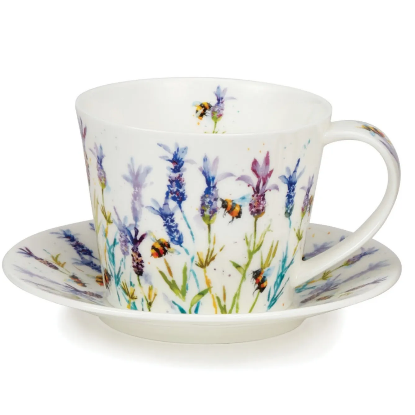 Dunoon Islay Busy Bee Cup & Saucer- Tea|Tea