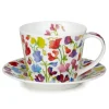 Dunoon Islay Floral Fiesta Cup & Saucer- Tea|Teacups