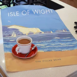Town Towels Isle of Wight - The Polar Bear Tea Towel- Tea|Tea Towels