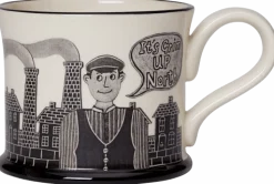 Moorland Pottery It's Grim Up North Mug by- Whimsical|Places