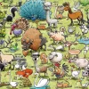 All Jigsaw Puzzles It's Just.....Farm Animals! 1000 Piece Jigsaw Puzzle- Puzzles|Children