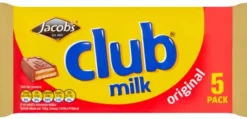 Tea & Biscuits Jacob's Club Milk Chocolate Biscuit Bars 5 pack- Tea|Biscuits