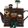 Ceramic Inspirations James Herriot Desk Limited Edition Large Teapot- Tea|Teapots