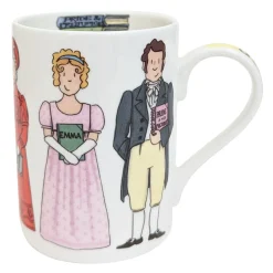 Alison Gardiner Jane Austen Characters Mug Boxed- Great Britain