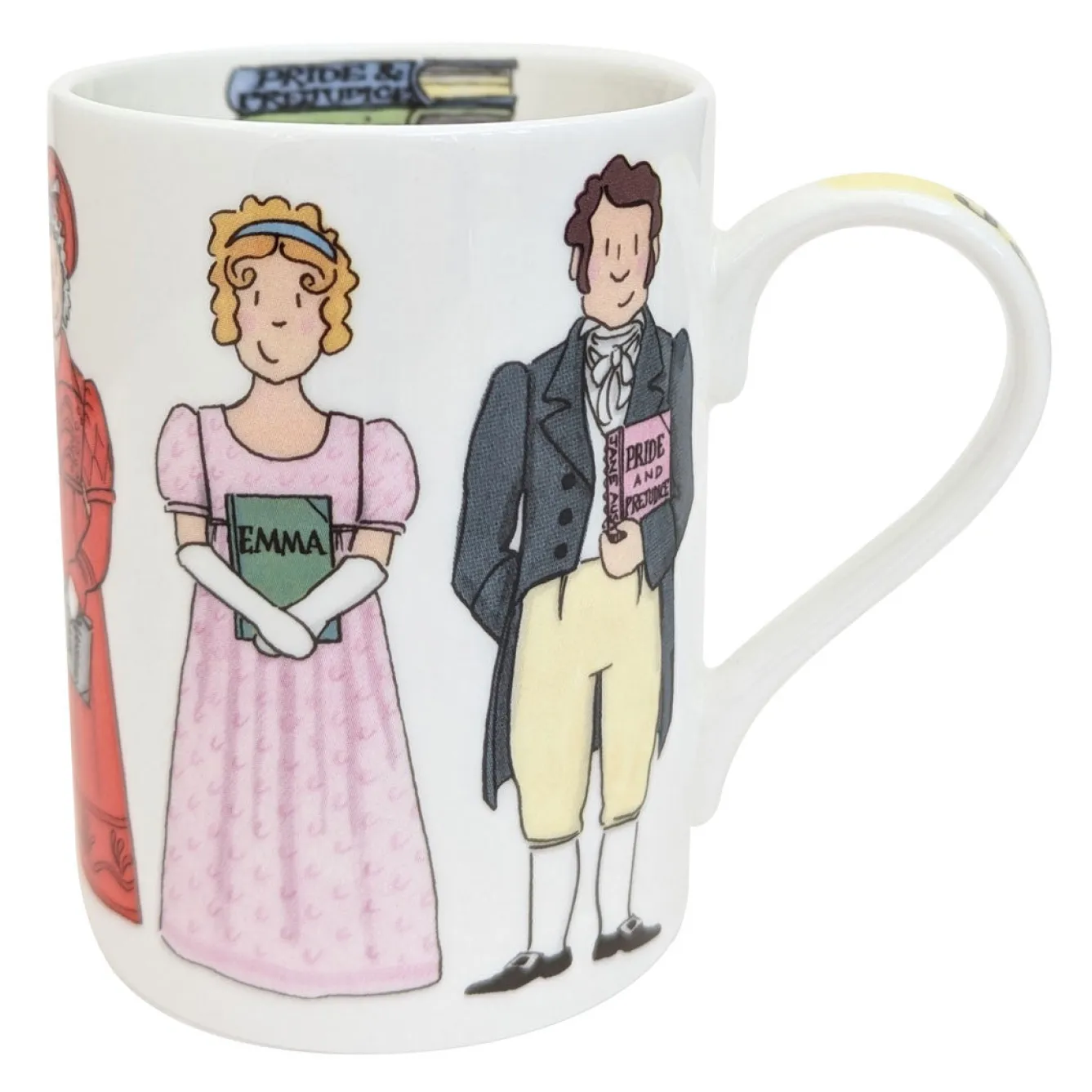 Alison Gardiner Jane Austen Characters Mug Boxed- Great Britain