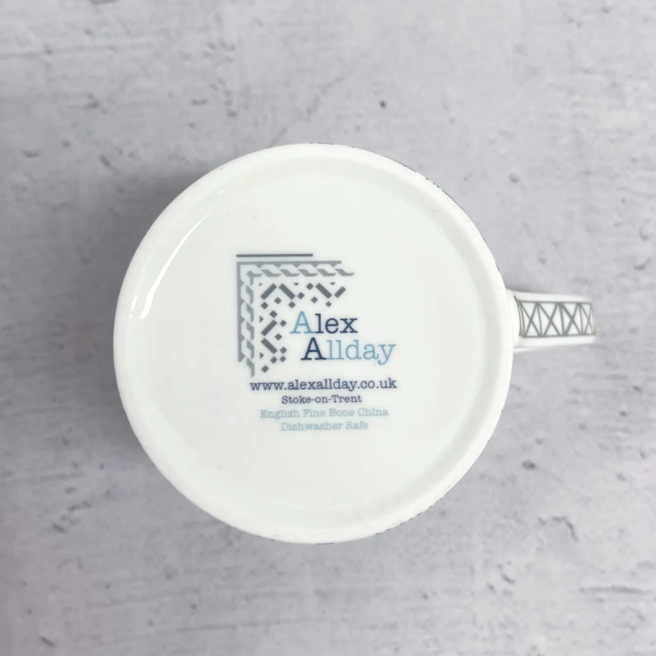 Alex Allday Jasmine Fine Bone China Mug- Tea|Blues